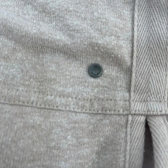 PrAna Cozy Up Summer Pullover Light Pink 3/4 Sleeve Hoodie Small - Picture 4 of 5